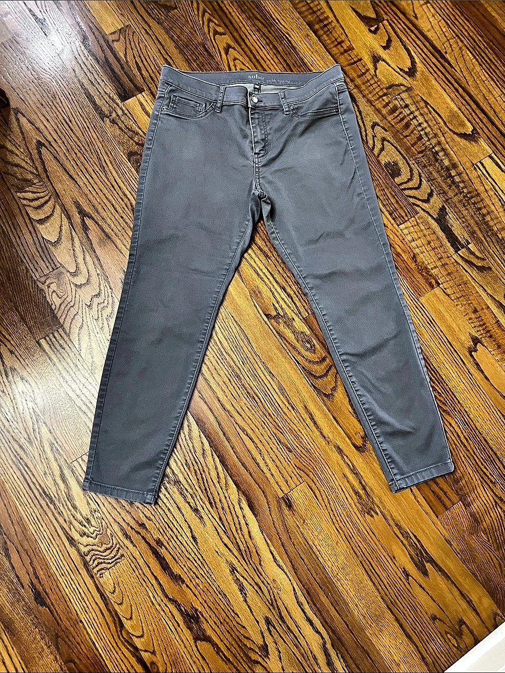 Soho Ankle Legging Gray Ankle Leggings Size 10